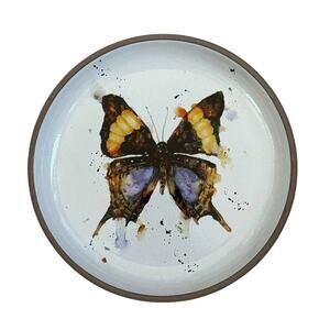 Dean Crouser Butterfly Appetizer Plate 6.5''